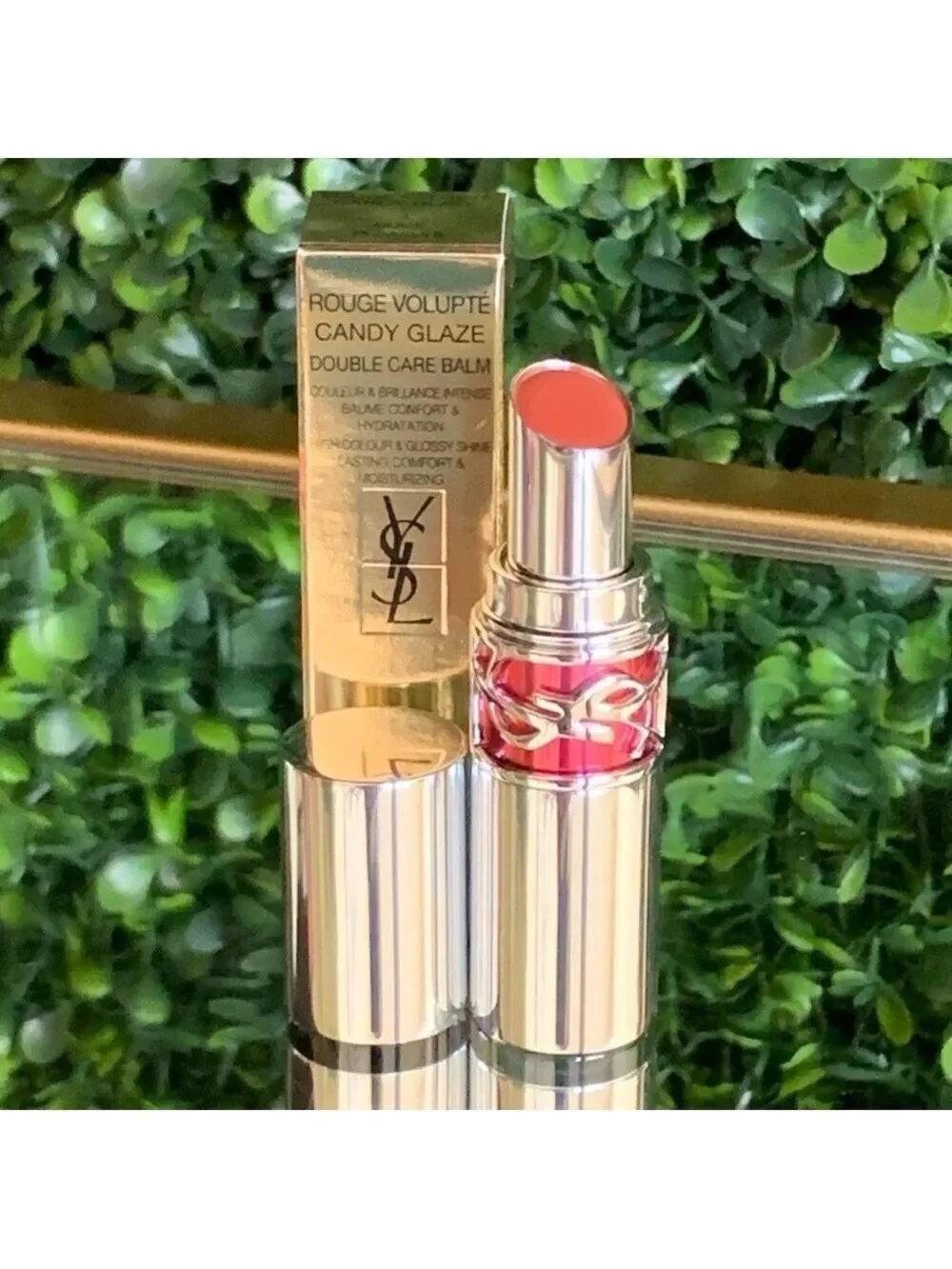 YSL Candy Glaze NUDE PLEASURE Lipstick | NEW | NIB | #4 04 | Yves Saint Laurent